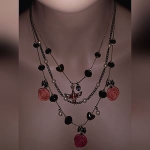 Vintage Betsey Johnson glow in the dark Necklace